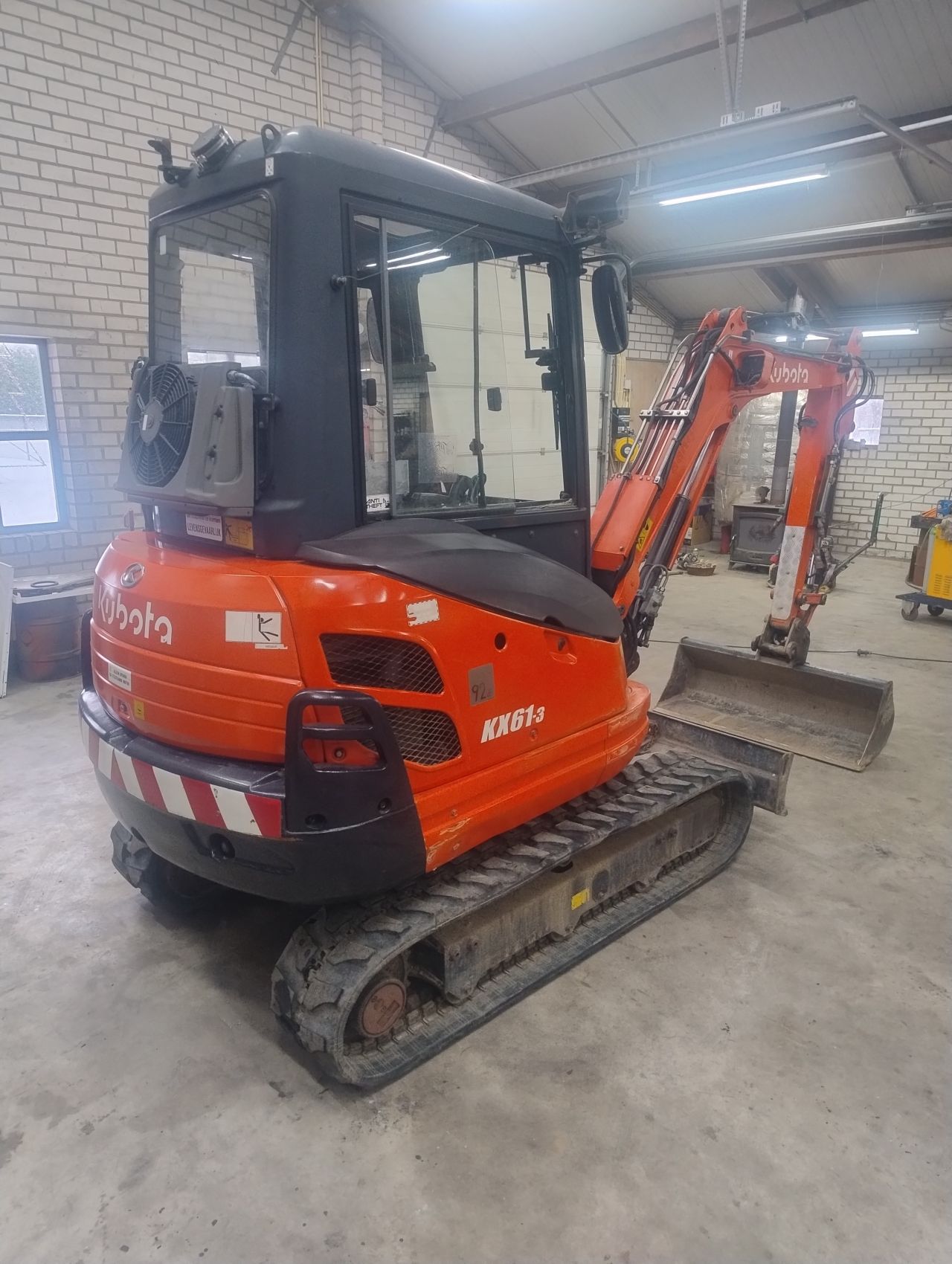 Kubota kx61-3 minigraver