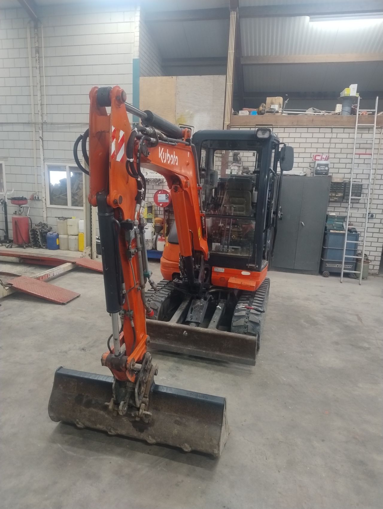 Kubota kx61-3 minigraver