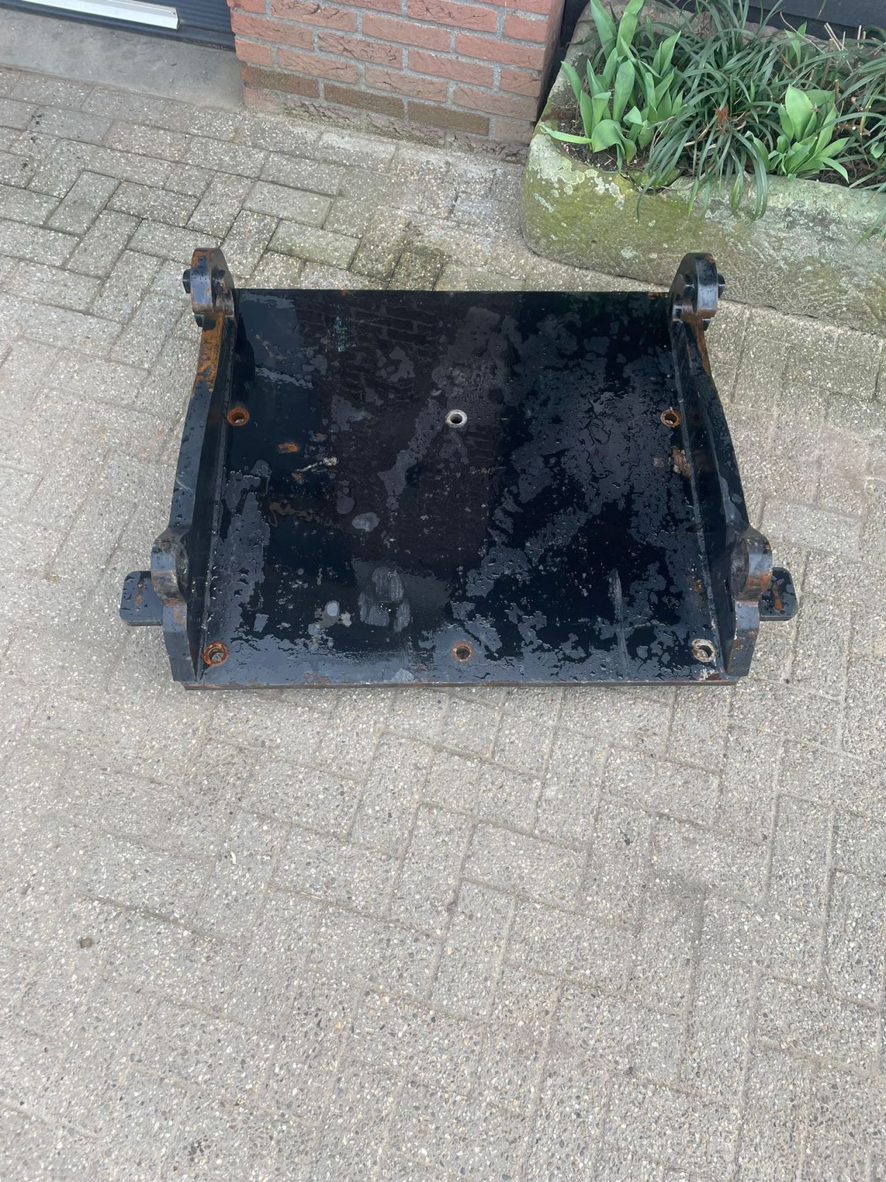 Volvo snelwissel plaat