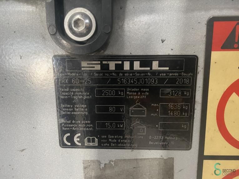 Gabelstapler Elektrisch Still RX60-25 2018
