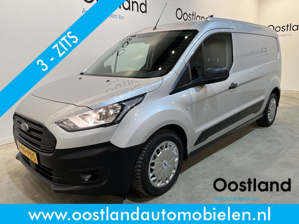 Ford Transit Connect 1.5 EcoBlue L2 / Euro 6 / Airco / Camera / CarPlay / Navigatie / 3-Zits / 61.300 KM !!