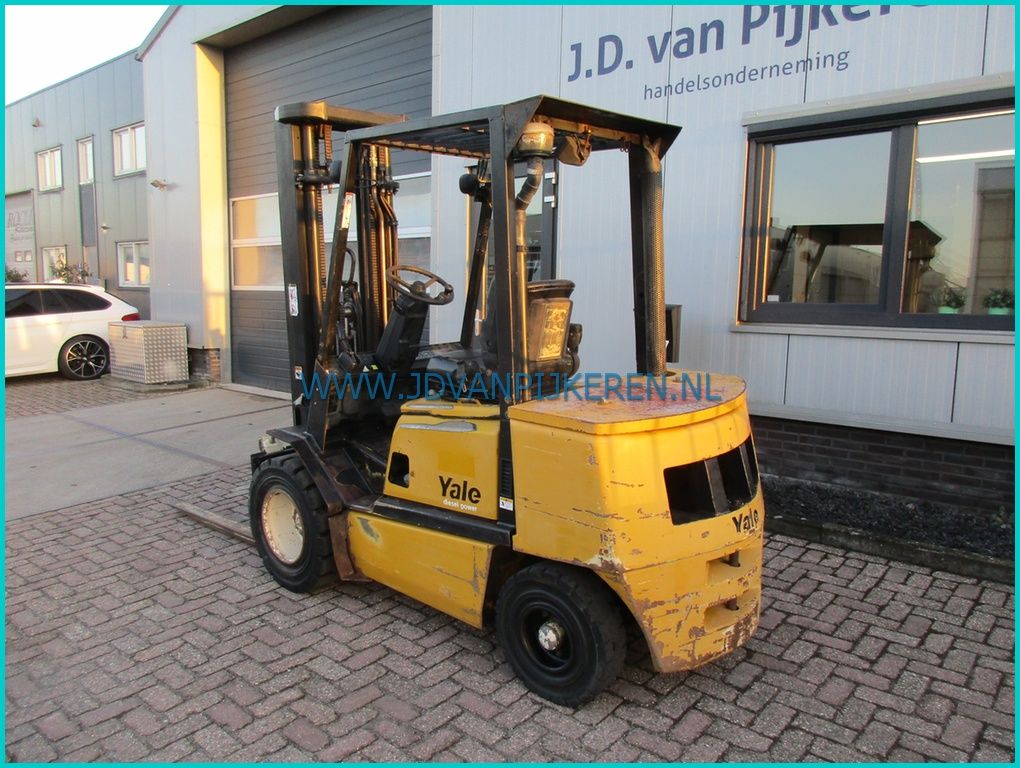 Yale GDP30TF 3t diesel triplex5.35m+freelift+sideshift