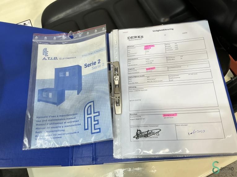 Gabelstapler Elektrisch Toyota 2FB10 1991 Batterie 2018