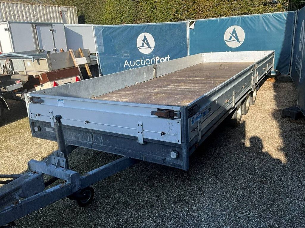 Hulco 890kg flatbed trailer 2016