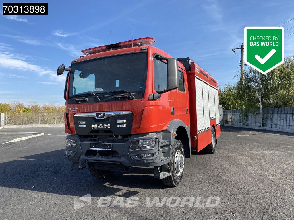MAN TGM 18.320 4X4 NEW! Gradinariu Feuerwehr Automatic Euro 6 Pump