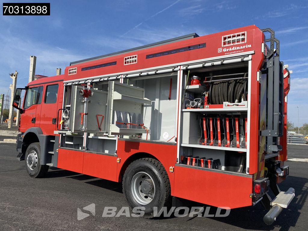 MAN TGM 18.320 4X4 NEW! Gradinariu Feuerwehr Automatic Euro 6 Pump