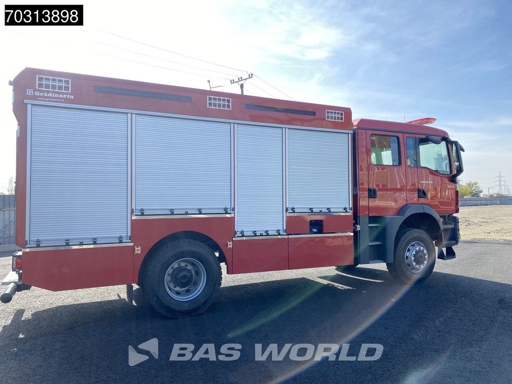MAN TGM 18.320 4X4 NEW! Gradinariu Feuerwehr Automatic Euro 6 Pump