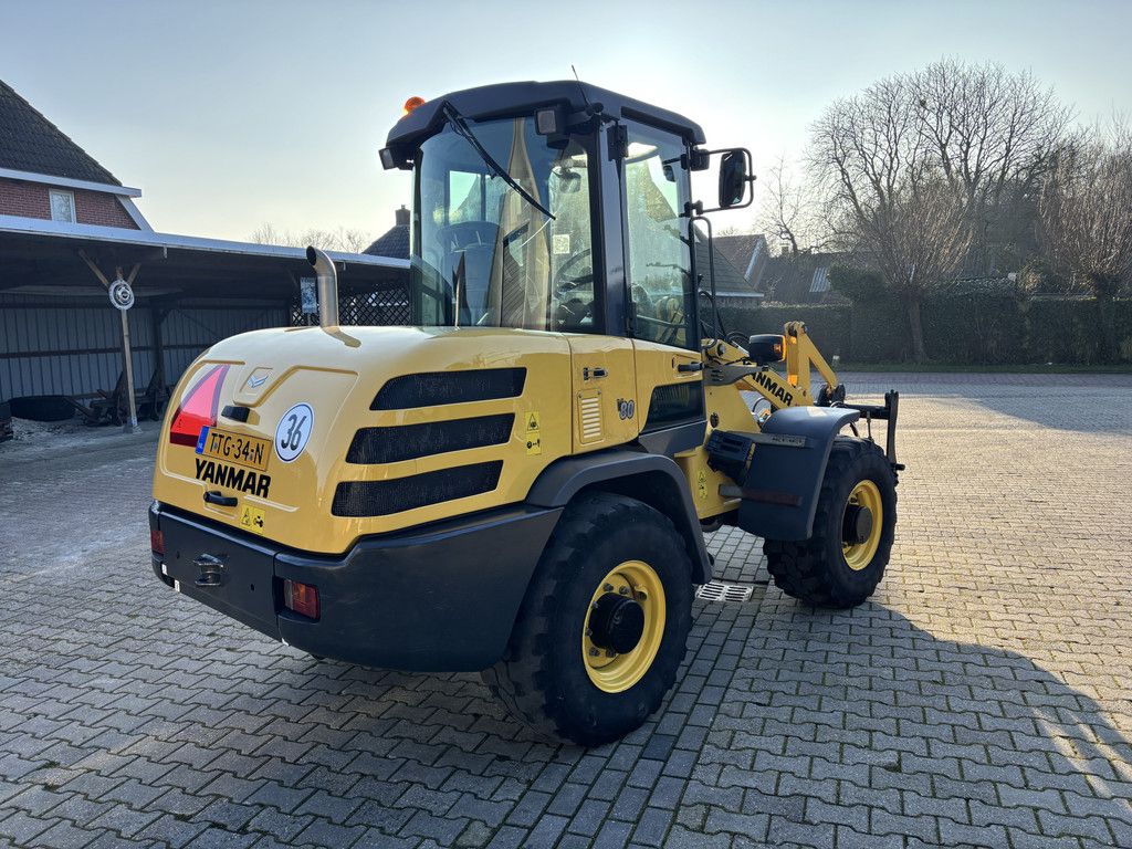 Terex Yanmar V80 met Bak en Lepels, High Speed uitv.