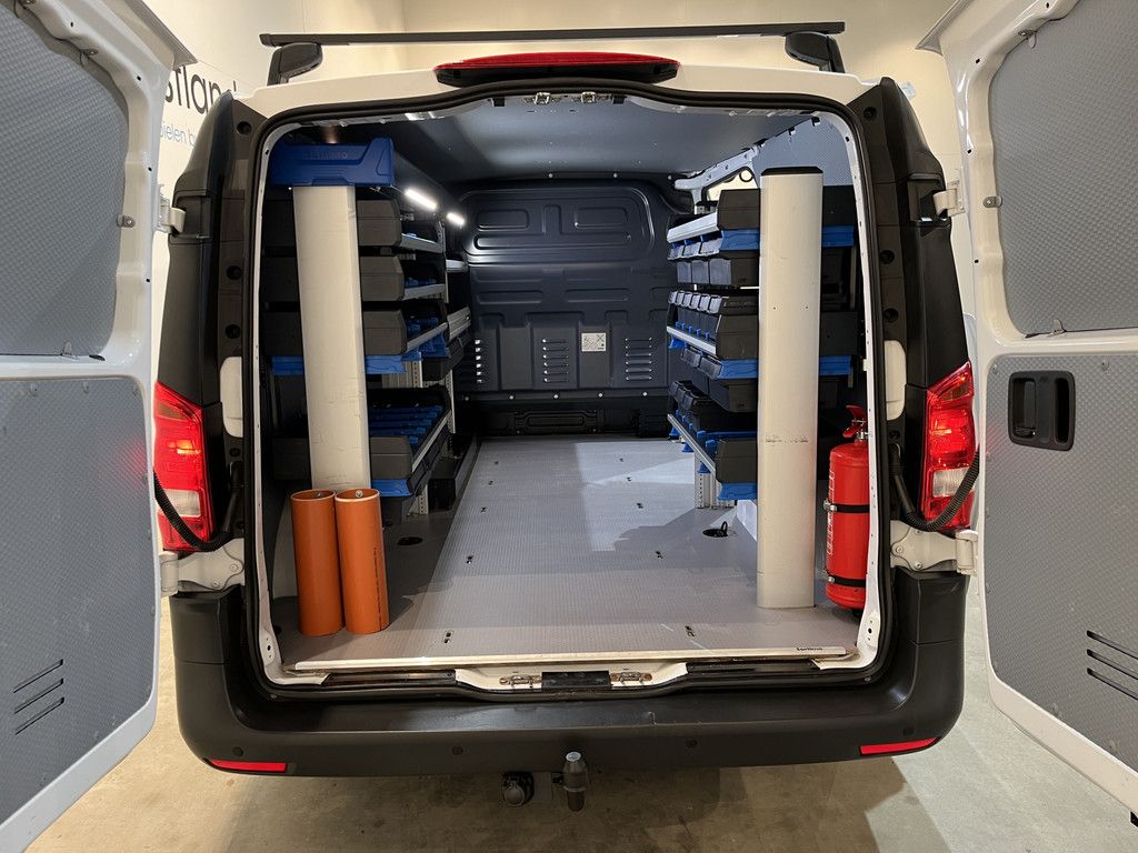 Mercedes-Benz Vito 114 CDI Lang / Euro 6 / Servicebus / Sortimo inrichting / Airco / Cruise Control / Trekhaak / PDC / 3-Zits /