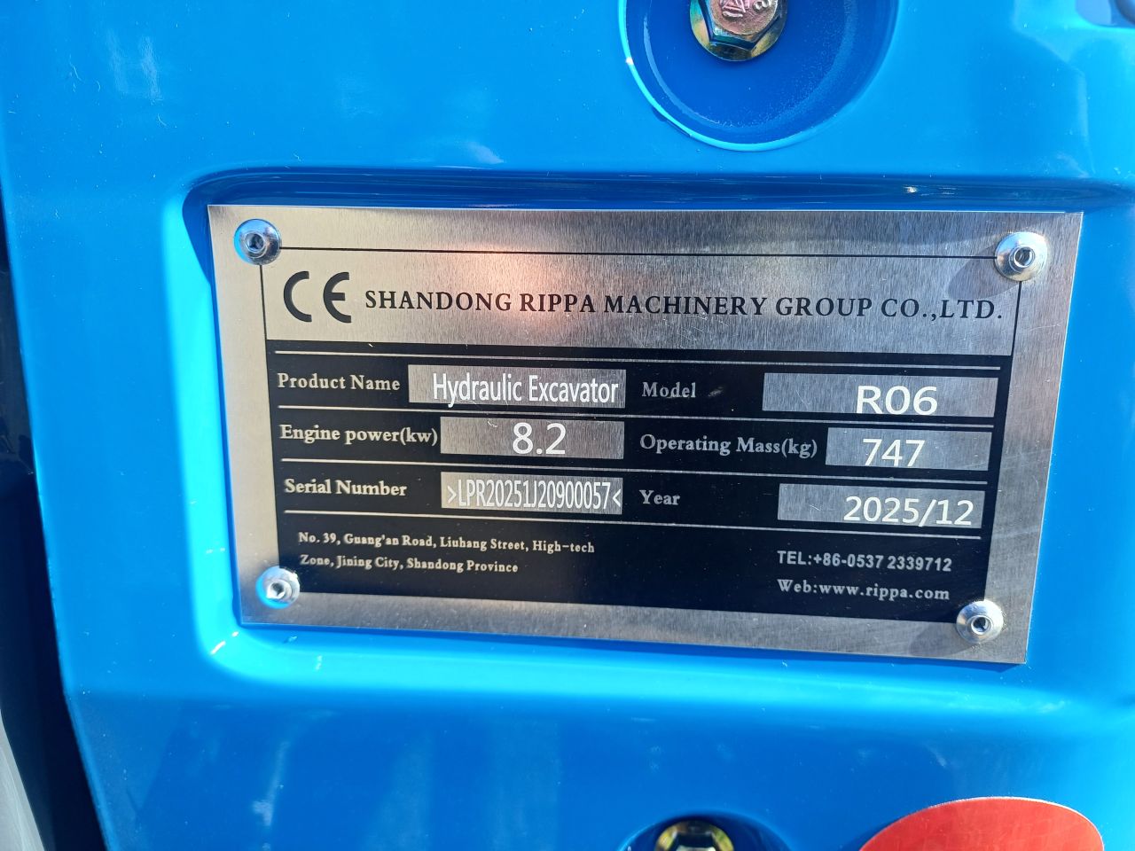 Kubota 008 Rippa R06 Minigraver