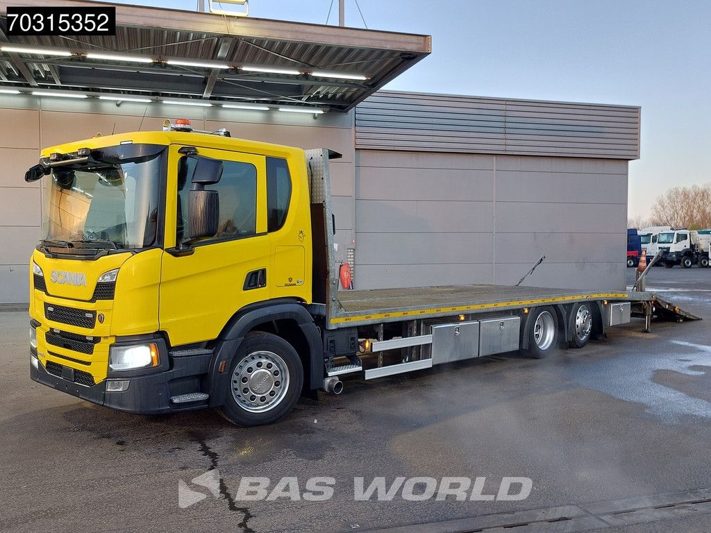 Scania P410 6X2 8,75m Machine Transporter Ramps Full Air 6x2*4 Euro 6