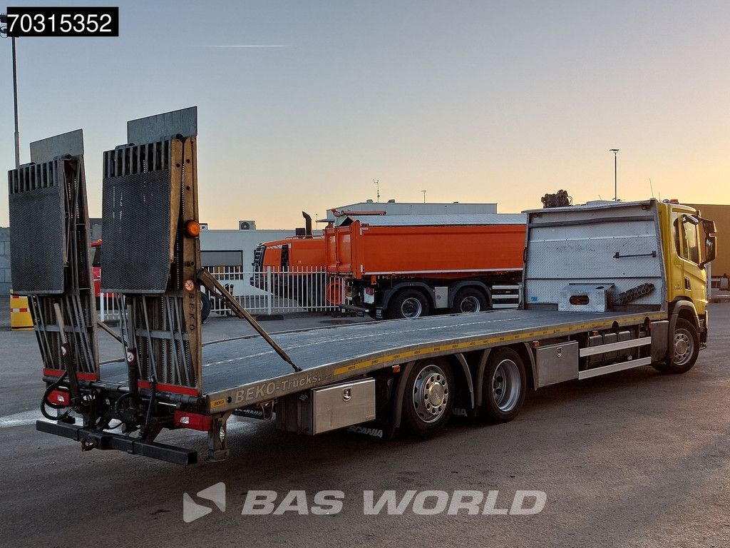 Scania P410 6X2 8,75m Machine Transporter Ramps Full Air 6x2*4 Euro 6