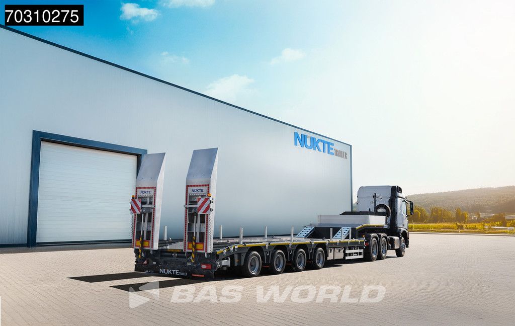 Nükte Trailer NEW! Lift+Steering Axle Ramps