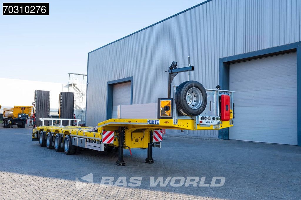Nükte Trailer NEW! TRAX Axles Lift + Steering Axle