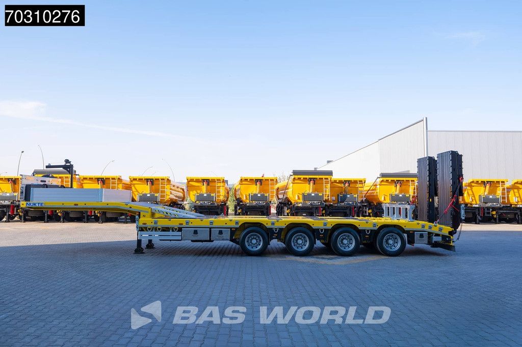 Nükte Trailer NEW! TRAX Axles Lift + Steering Axle