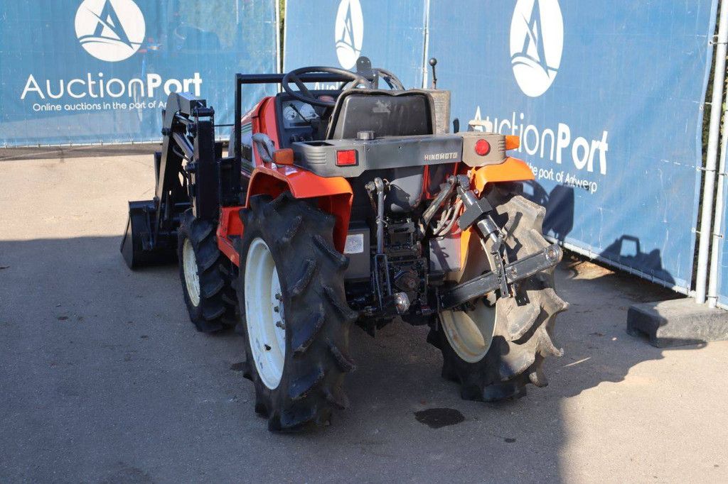 Minitractor Hinomoto CX18 Diesel met Voorlader 18pk