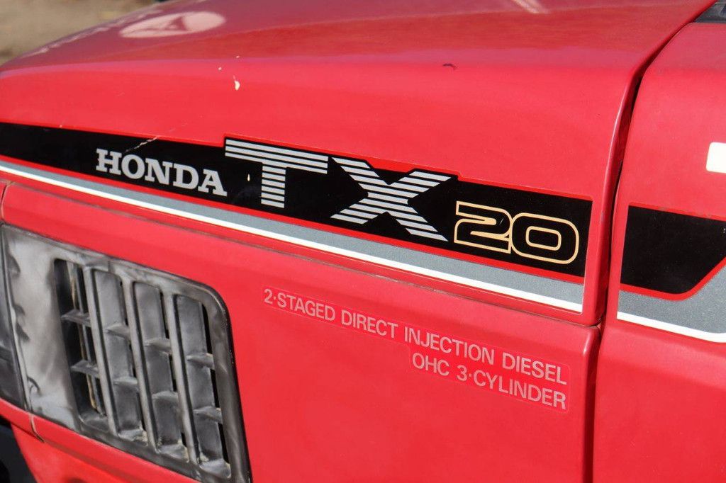Minitractor Honda TX20 Diesel met Frees