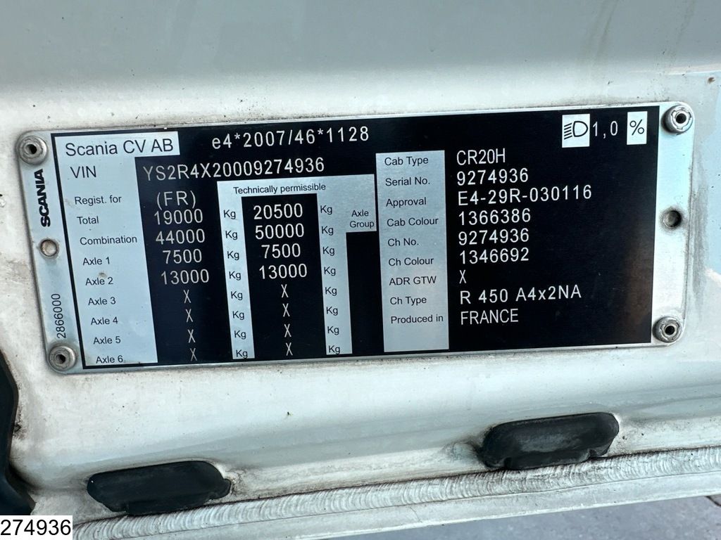 Scania R 450 EURO 6, Retarder