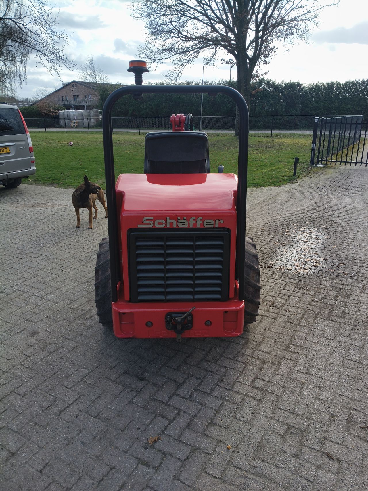 Schaffer 2033 shovel nl kenteken