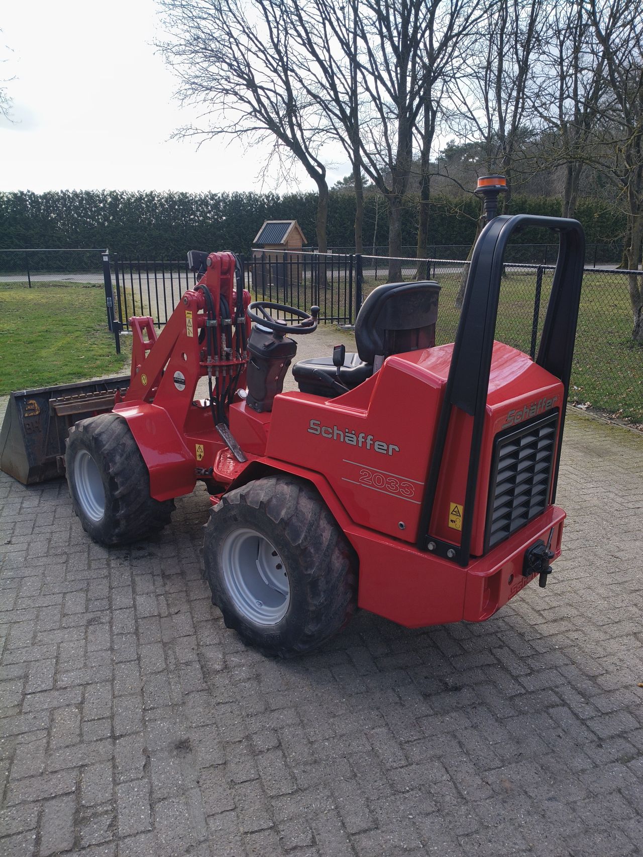 Schaffer 2033 shovel nl kenteken