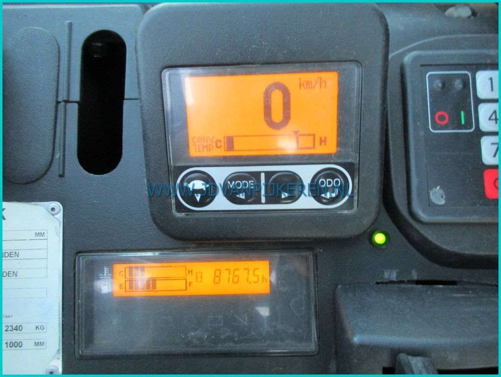 Toyota 52-8FDJF35 3.5t diesel sideshift + cabine 2016