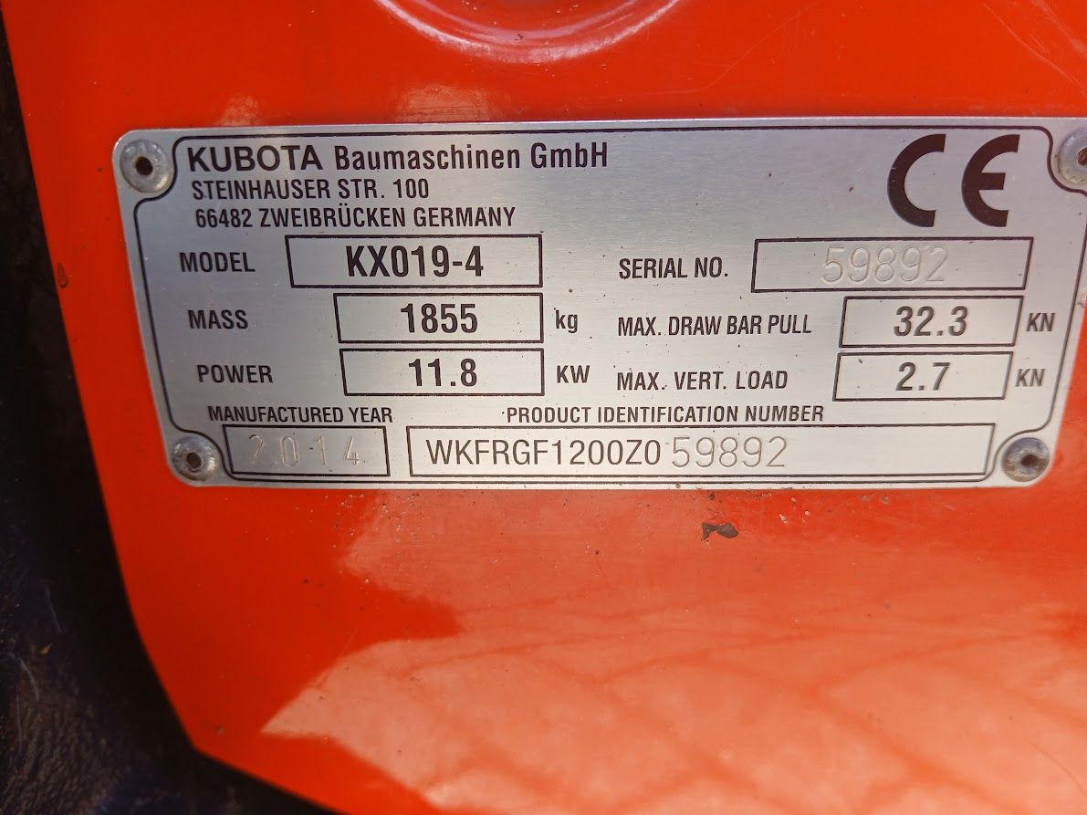 Kubota KX019-4