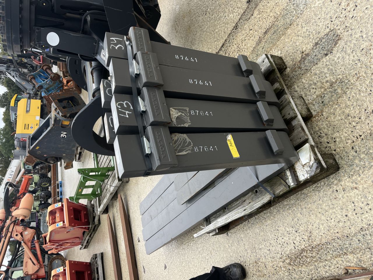 Losse vorken Volvo palletvorken