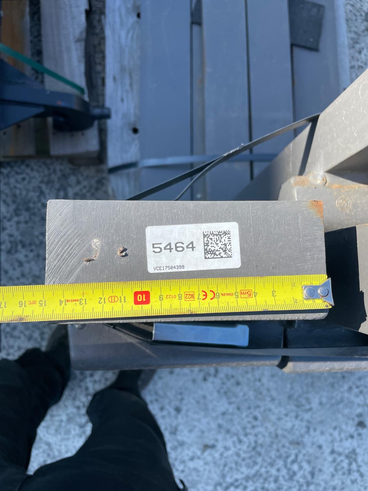 Losse vorken Volvo palletvorken