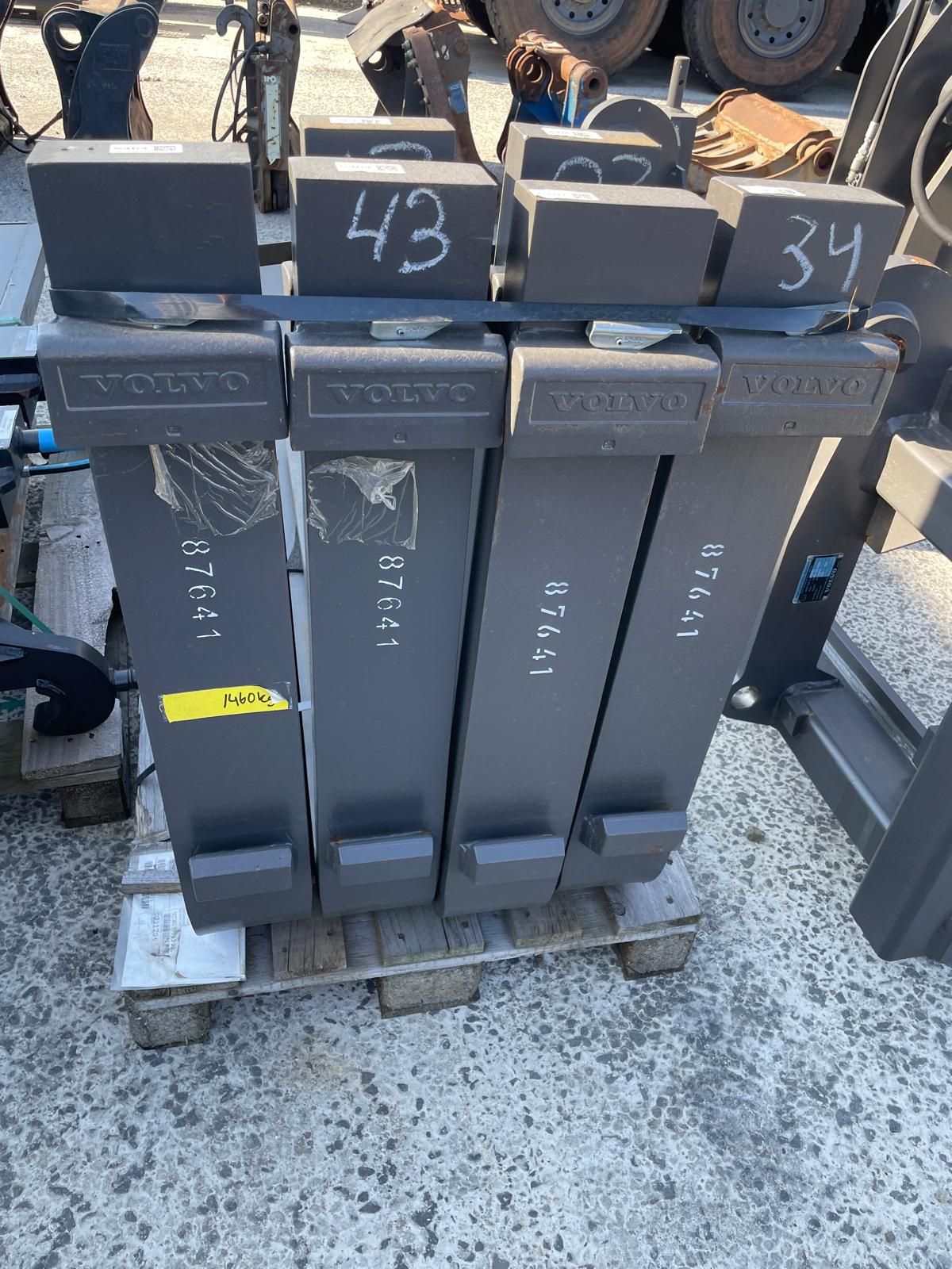 Losse vorken Volvo palletvorken