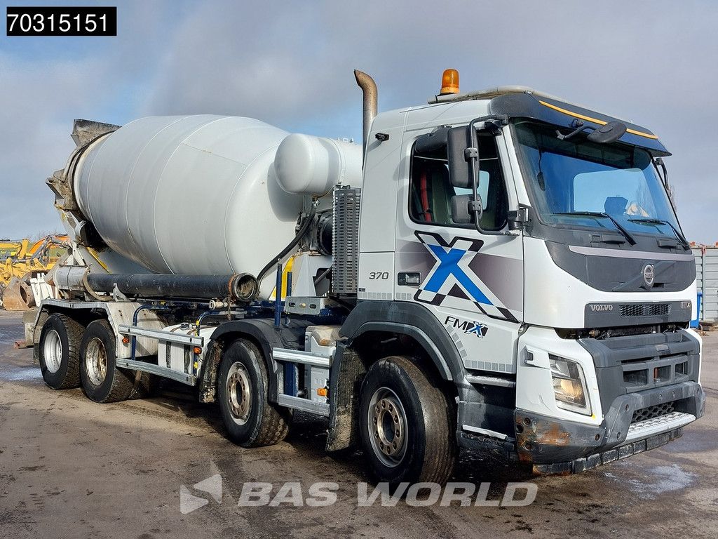 Volvo FMX 370 8X4 9m3 Mixer Full Steel Euro 6