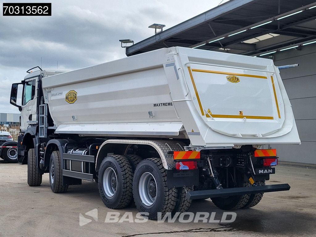 MAN TGS TGS 41.480 8X8 NEW! 8x8 20m3 Meiller Kipper Steelsuspension Automatic Euro 6