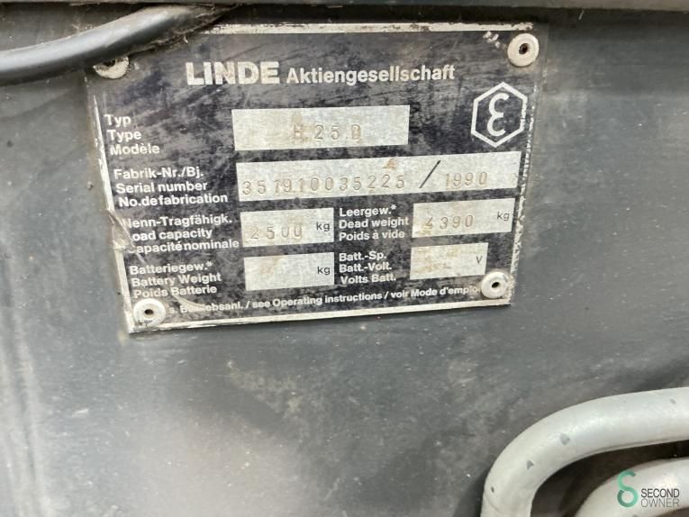 Forklifts Diesel Linde H25D 1990