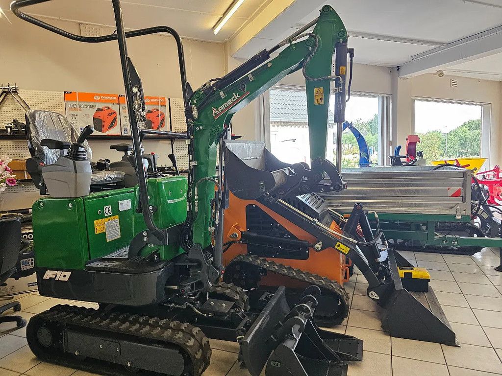 Atlas Aameck f10 sunward servo yanmar minigraver