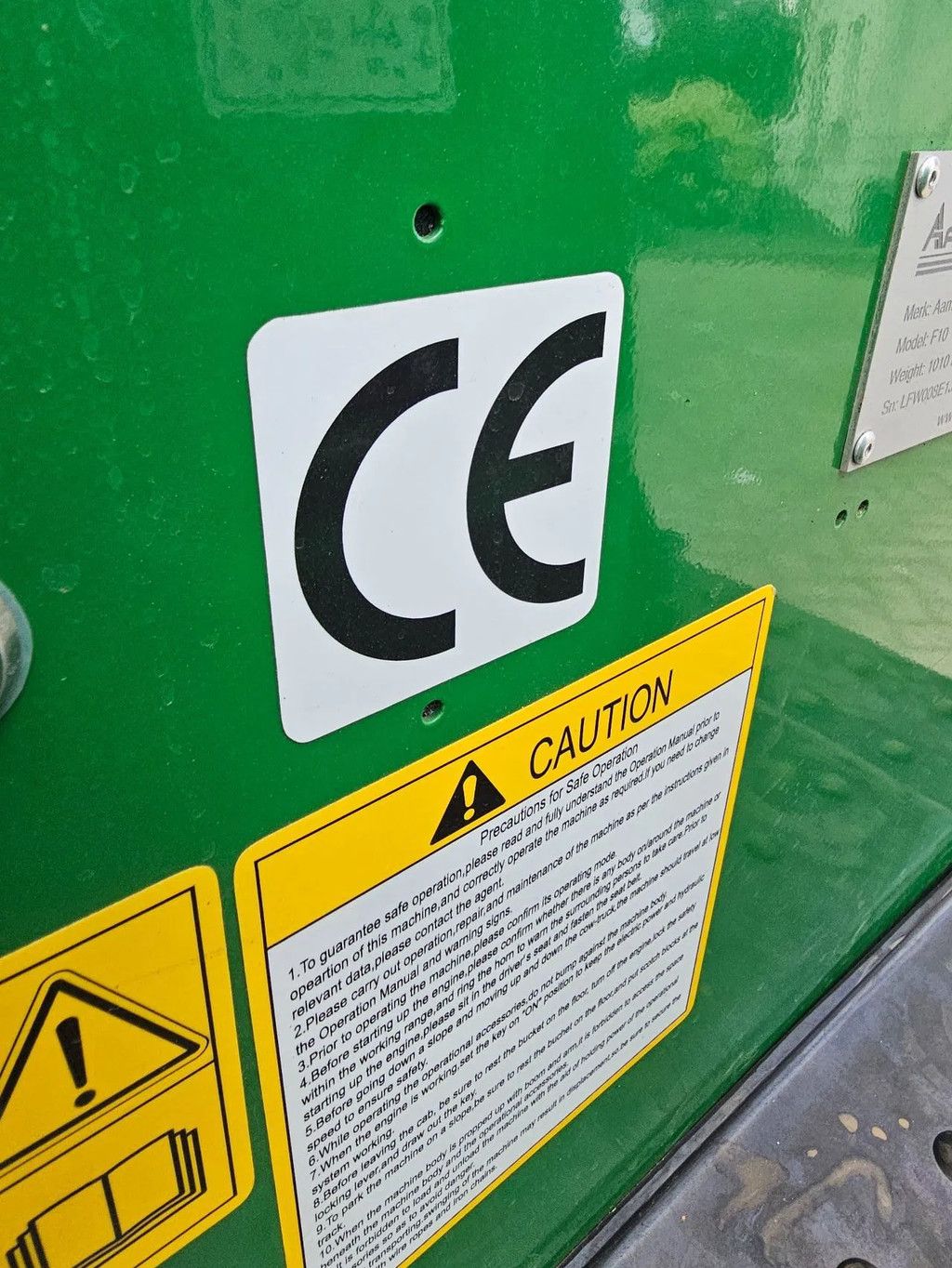 Atlas Aameck f10 sunward servo yanmar minigraver