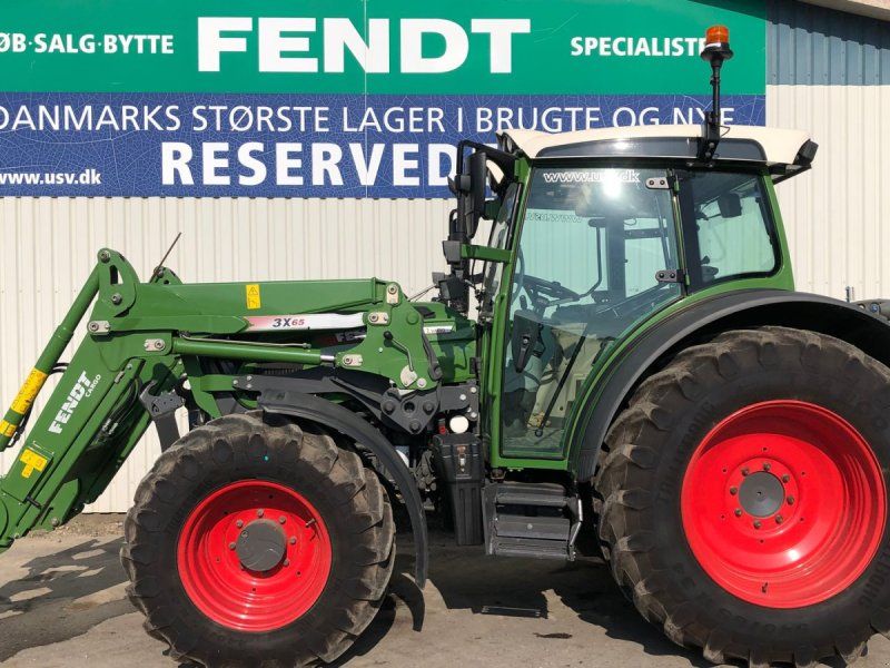 Fendt 211 Vario TMS Med Luft + Frontlæsser