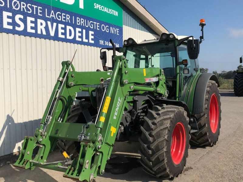 Fendt 211 Vario TMS Med Luft + Frontlæsser