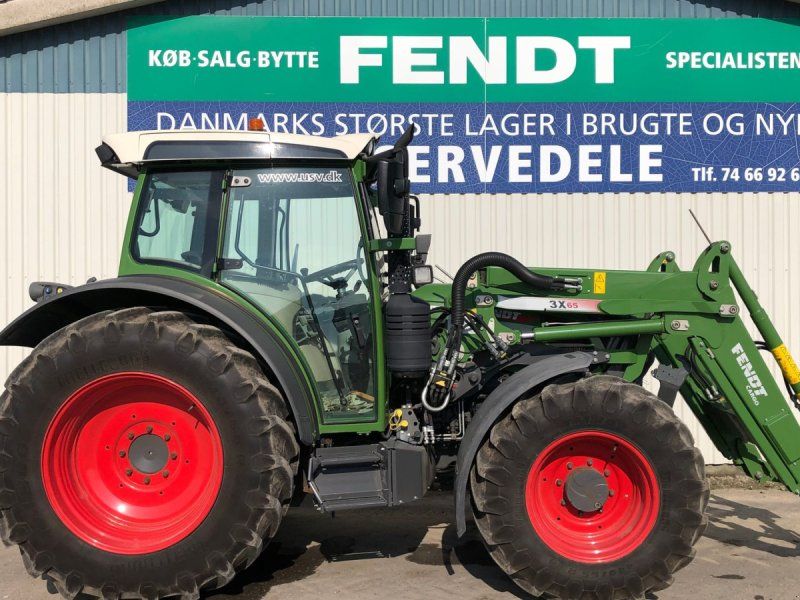 Fendt 211 Vario TMS Med Luft + Frontlæsser