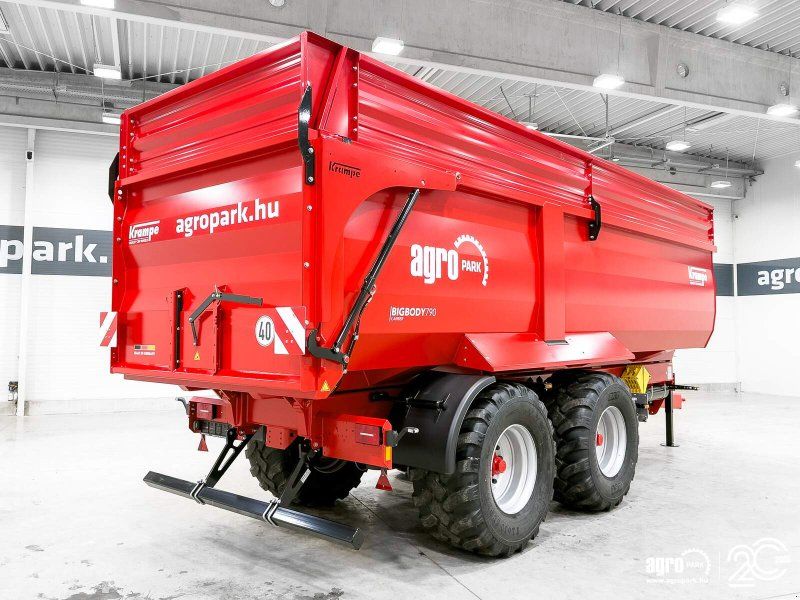Krampe BigBody 790 Carrier (BB 790) UN 22 tonna teherbírás, 37,5 m3