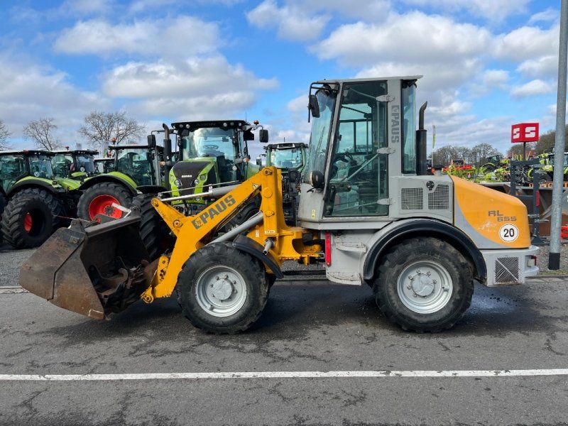 Paus RL 655, 3.2 to./ 3.35 m, Klapp- Schaufel, Palettengabel, EURO- A