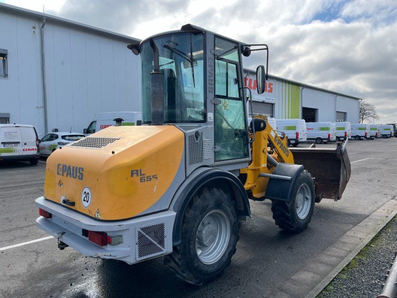 Paus RL 655, 3.2 to./ 3.35 m, Klapp- Schaufel, Palettengabel, EURO- A