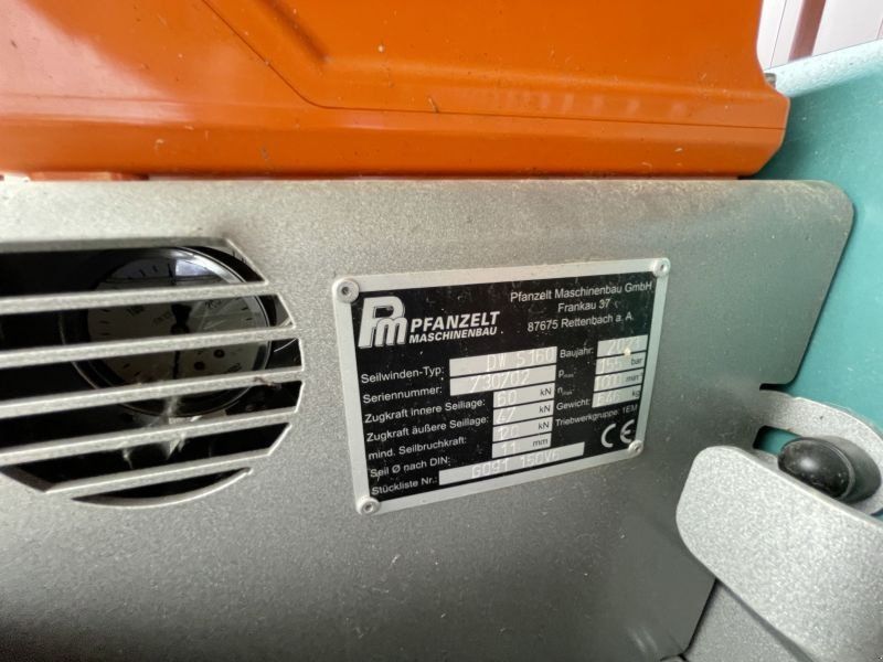 Pfanzelt S-160, Rückeschild 2