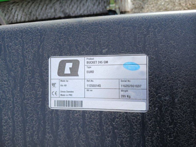 Quicke Bucket 245 GM Leichtgutschaufel