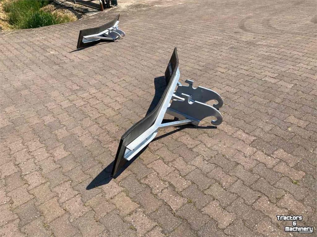 Rubberschaaf schuif met CW 10 aansluiting