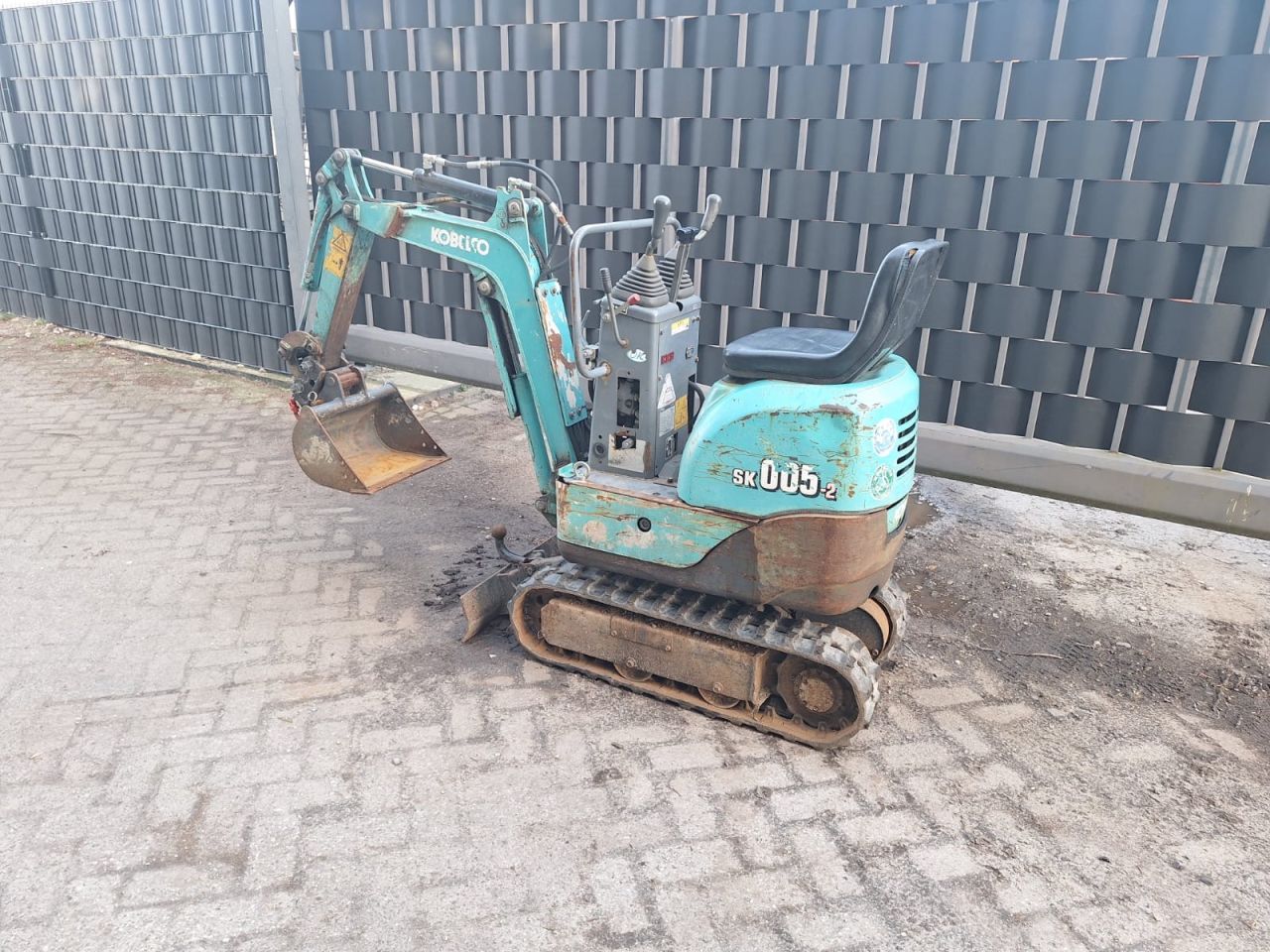 Kobelco SK005 minigraafmachine kubota hitachi yanmar bobcat ihi