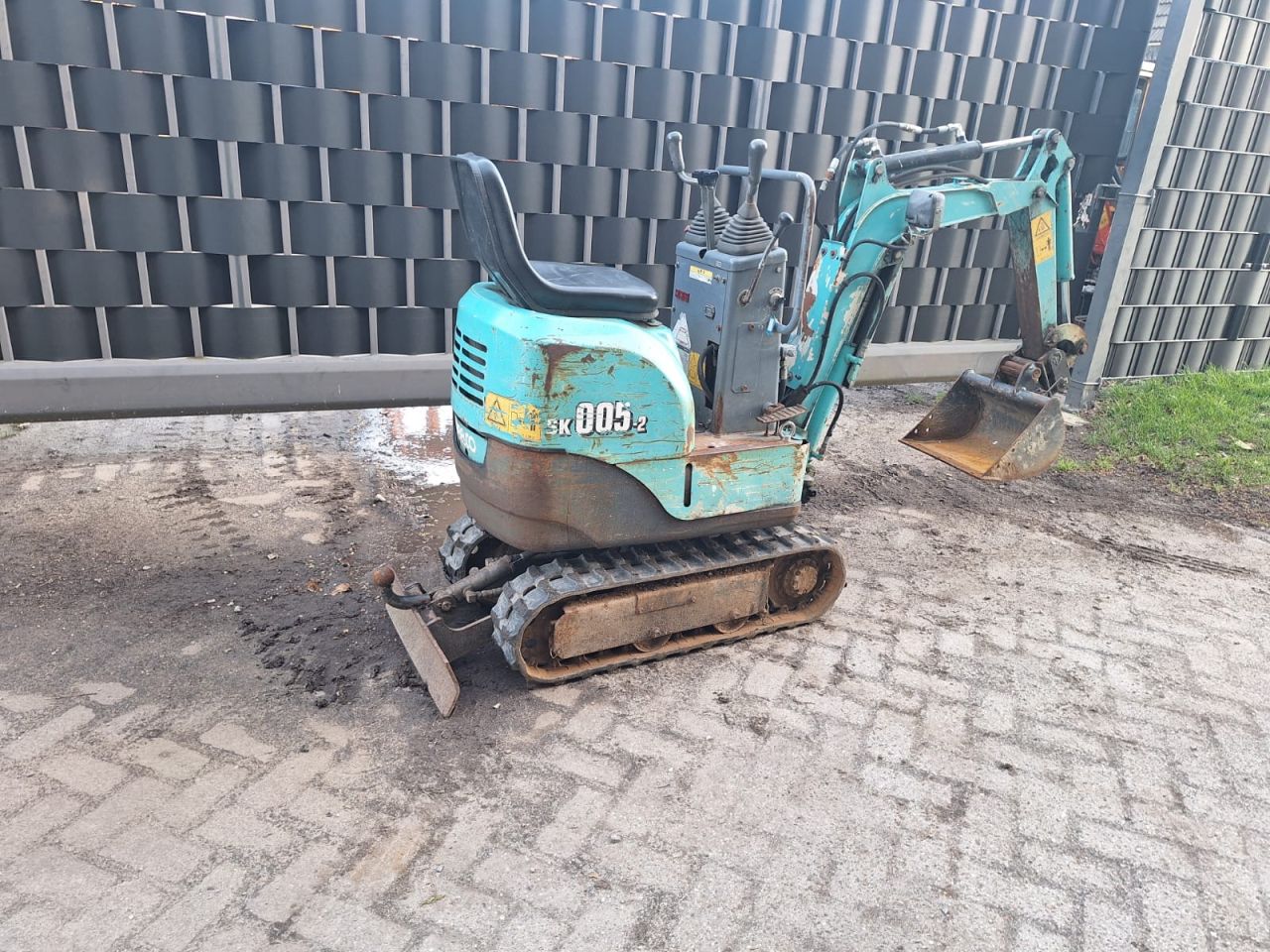 Kobelco SK005 minigraafmachine kubota hitachi yanmar bobcat ihi
