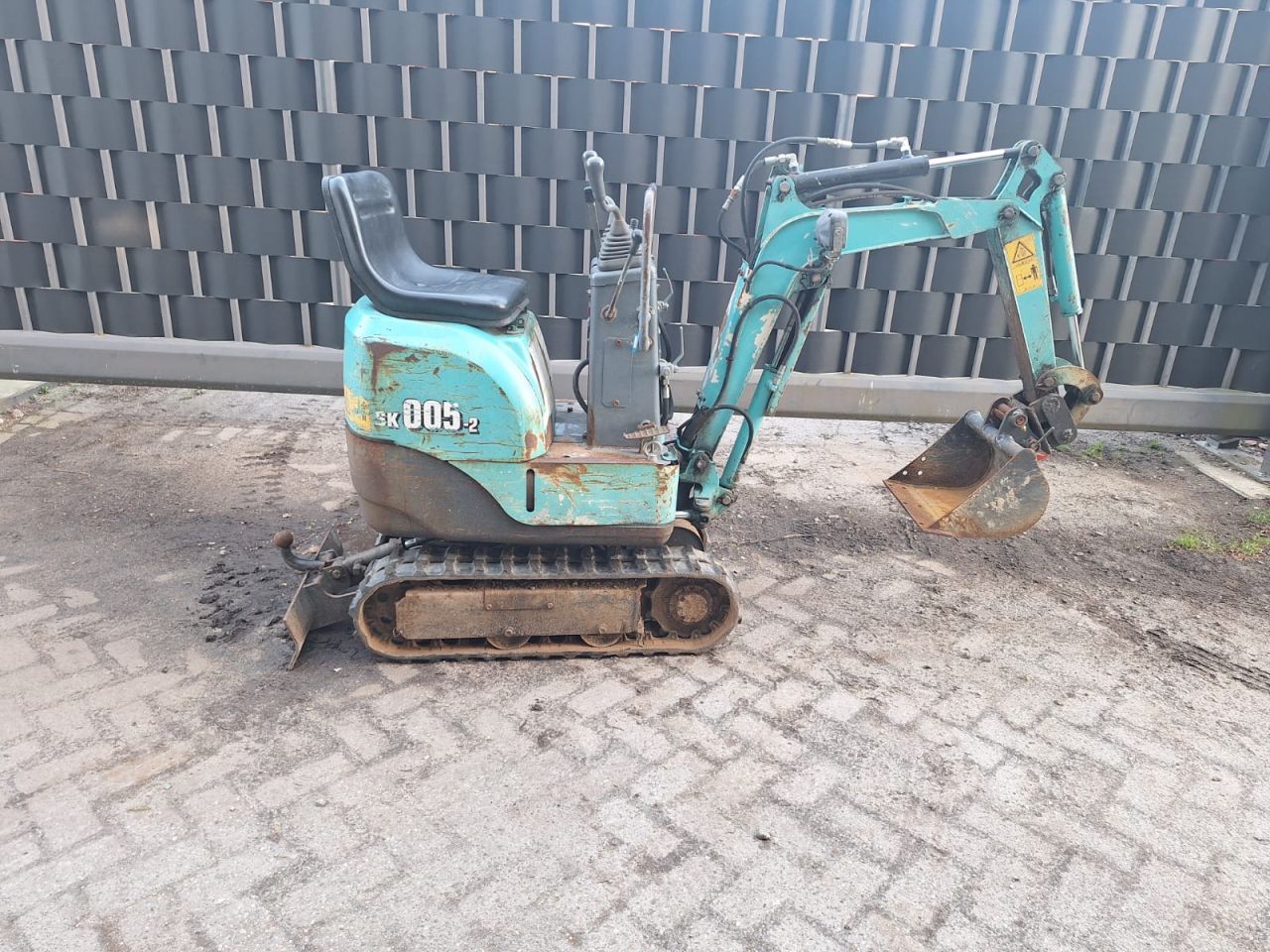 Kobelco SK005 minigraafmachine kubota hitachi yanmar bobcat ihi