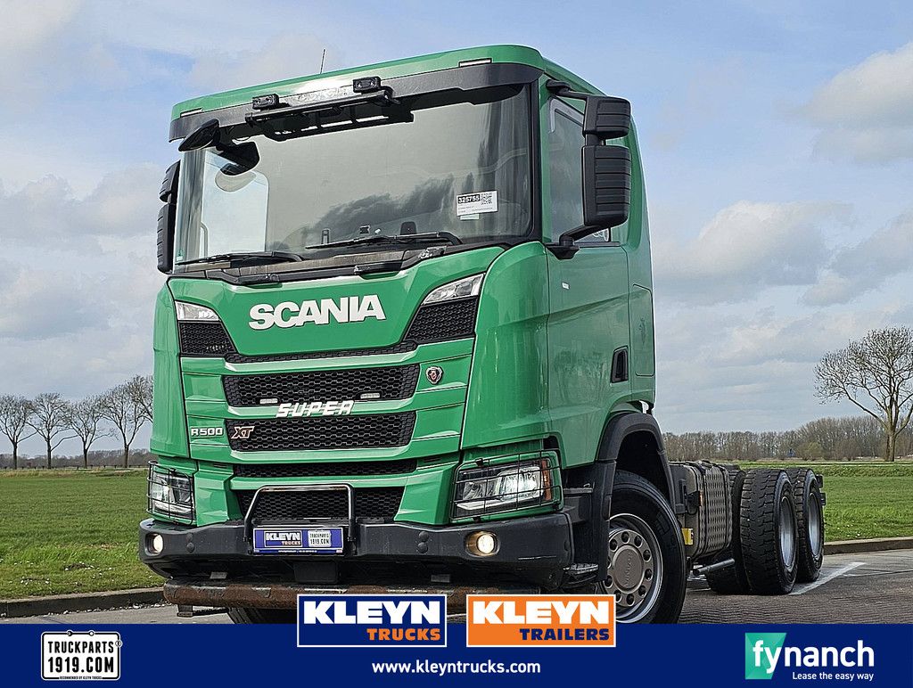 SCANIA R500 XT 6x4,full steel sprin