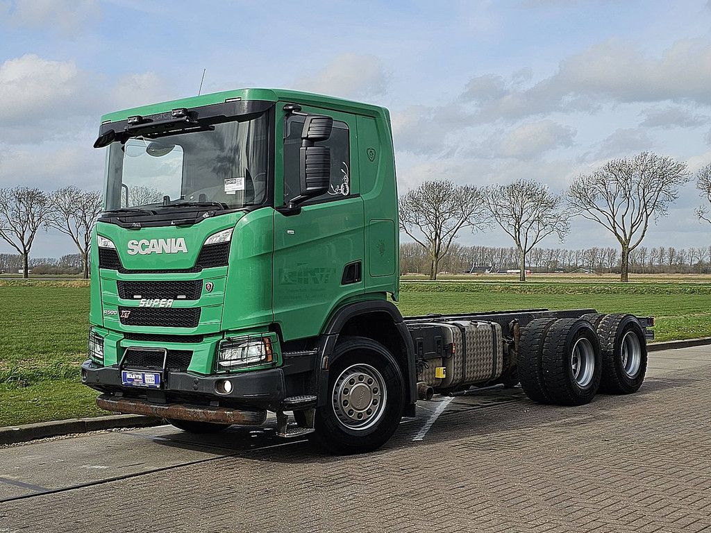 SCANIA R500 XT 6x4,full steel sprin