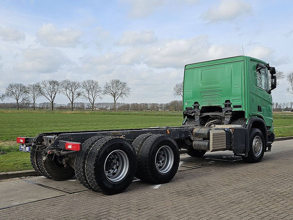 SCANIA R500 XT 6x4,full steel sprin