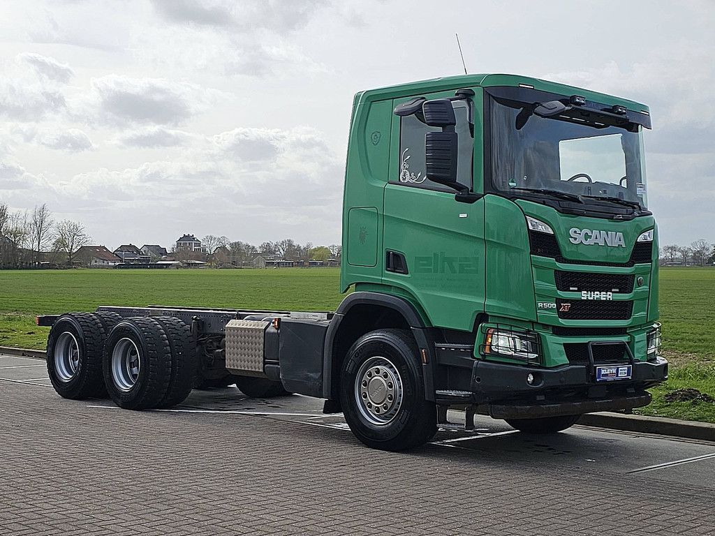 SCANIA R500 XT 6x4,full steel sprin